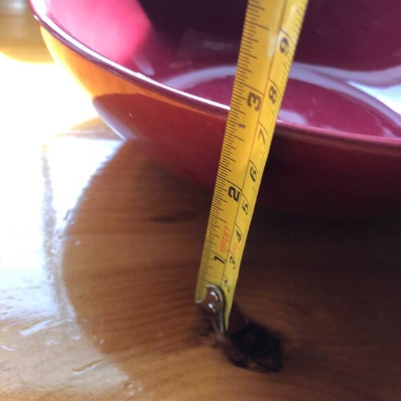 Franciscan Ware Сeramic Bowl Light Maroon Made in California USA 6 - Picture 6 of 8